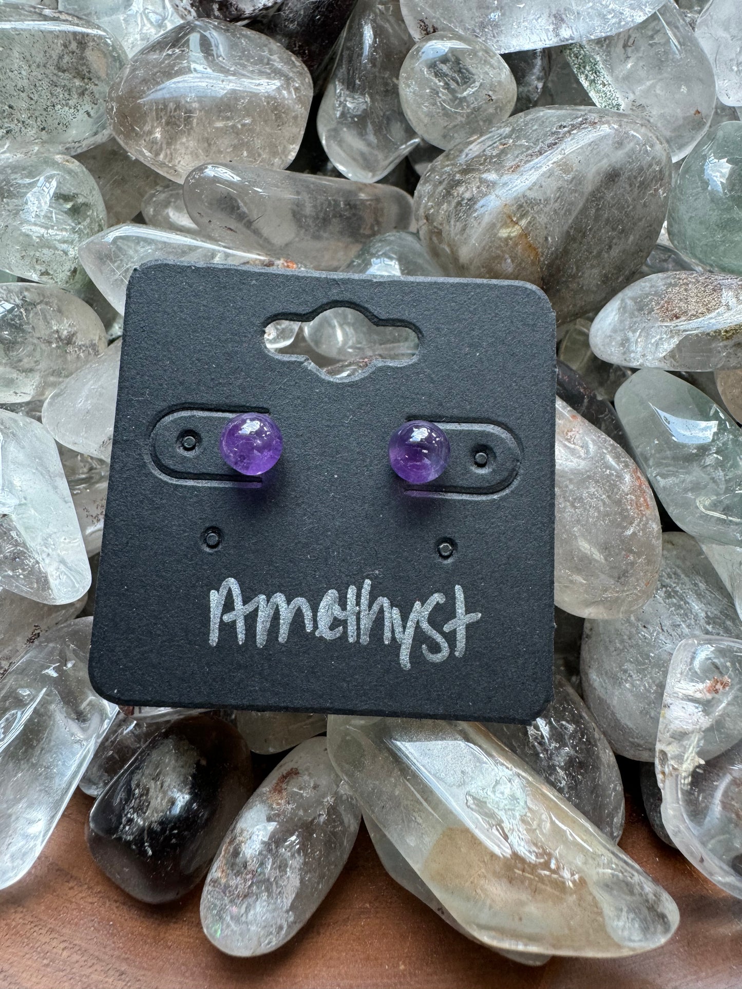 Crystal Stud Earrings