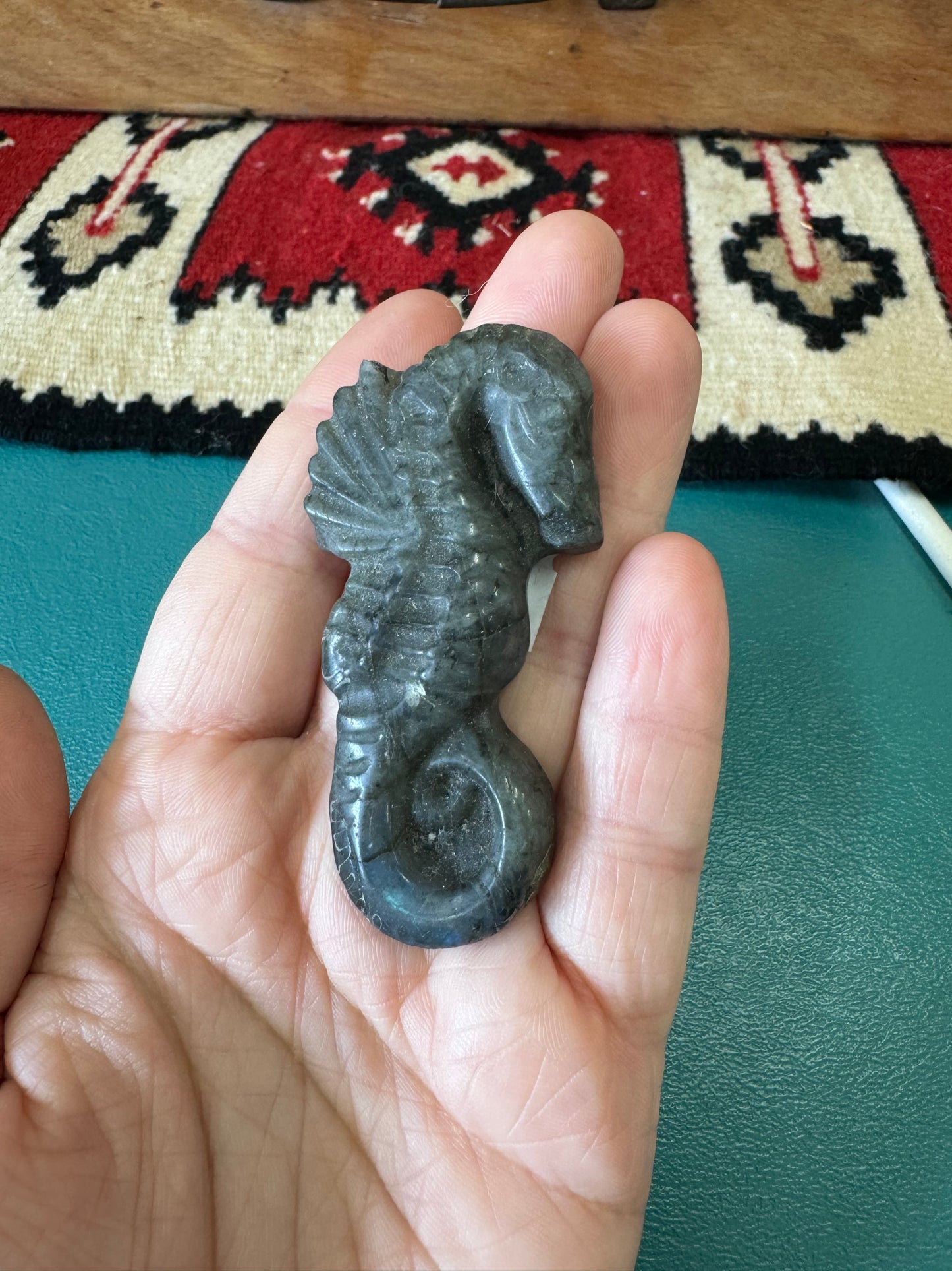 Crystal Carved Seahorse