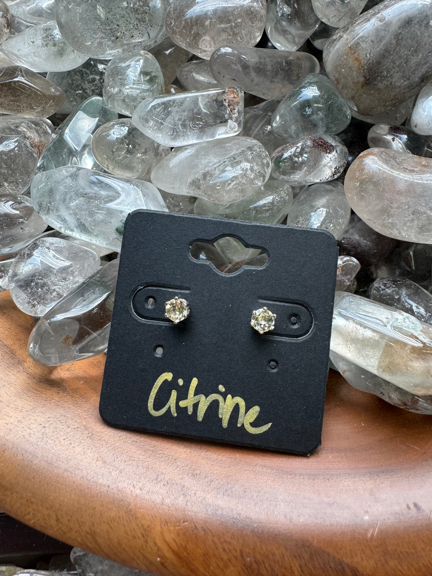 Crystal Stud Earrings