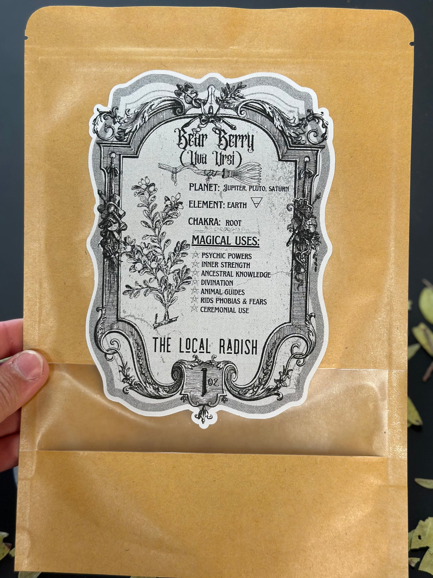 Bear Berry (Uva Ursi) 1oz