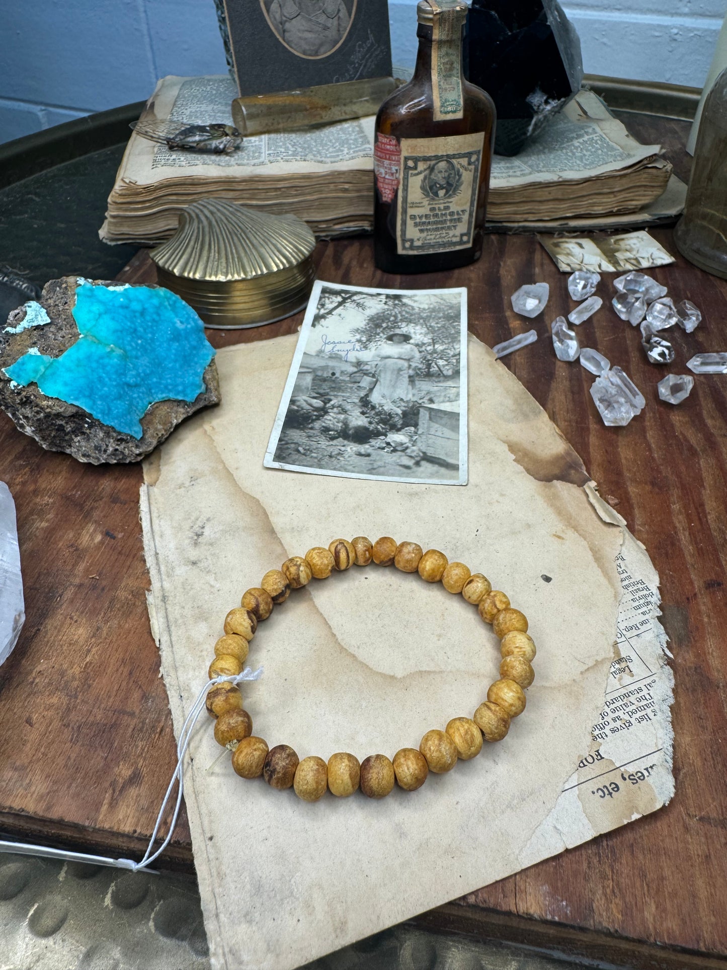 Palo Santo Wood Bead Bracelet