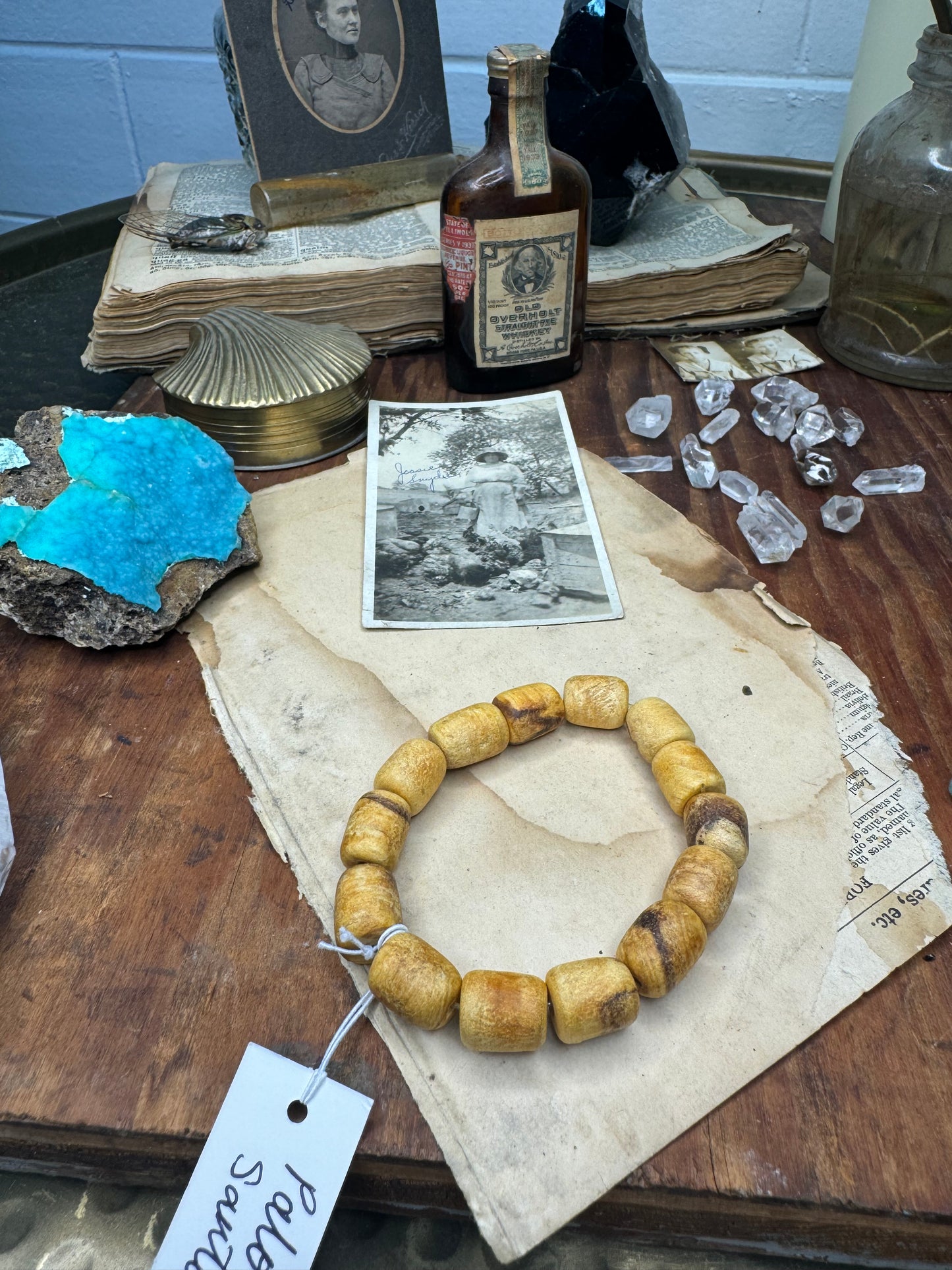 Palo Santo Wood Bead Bracelet