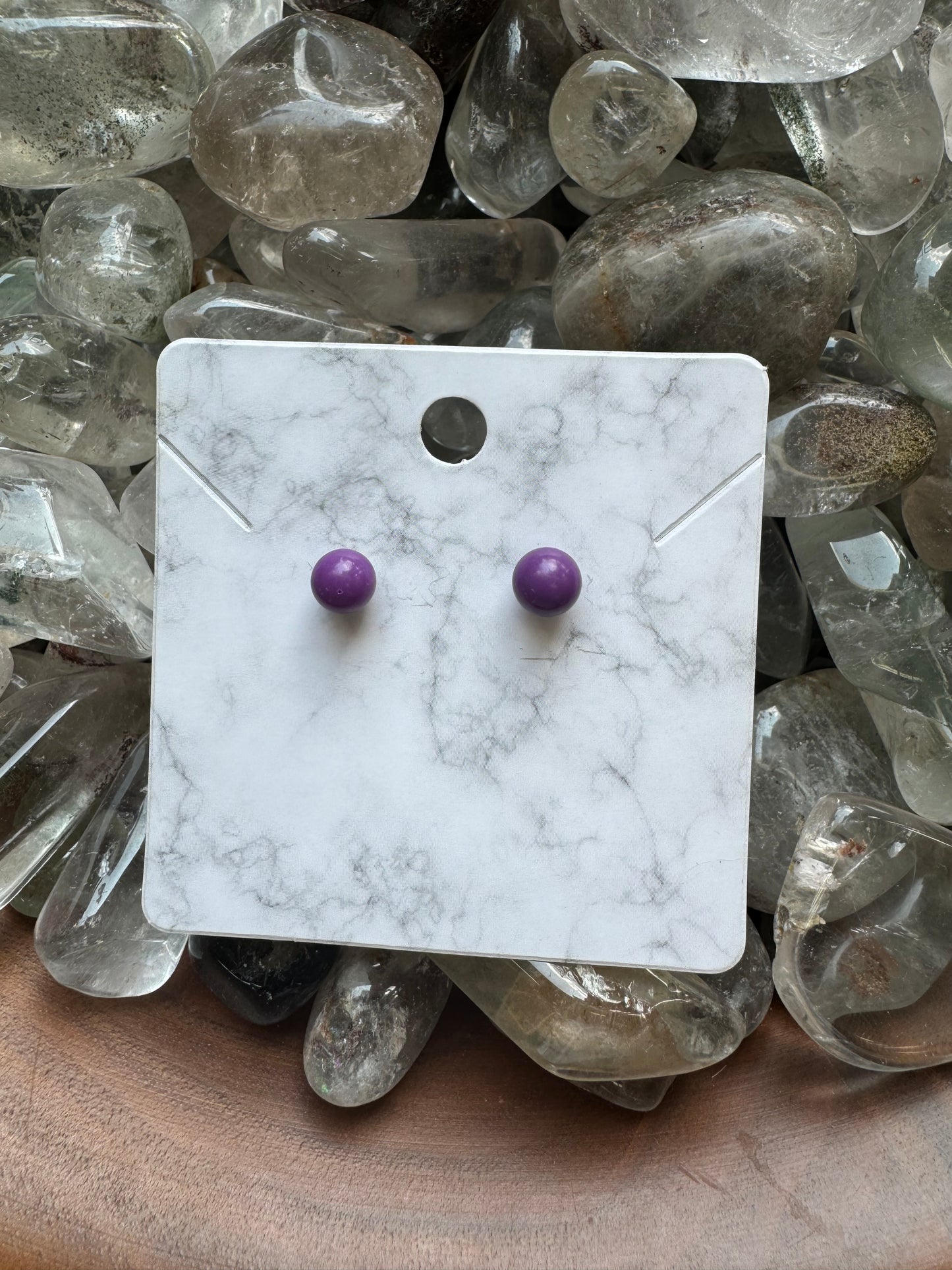 Crystal Stud Earrings