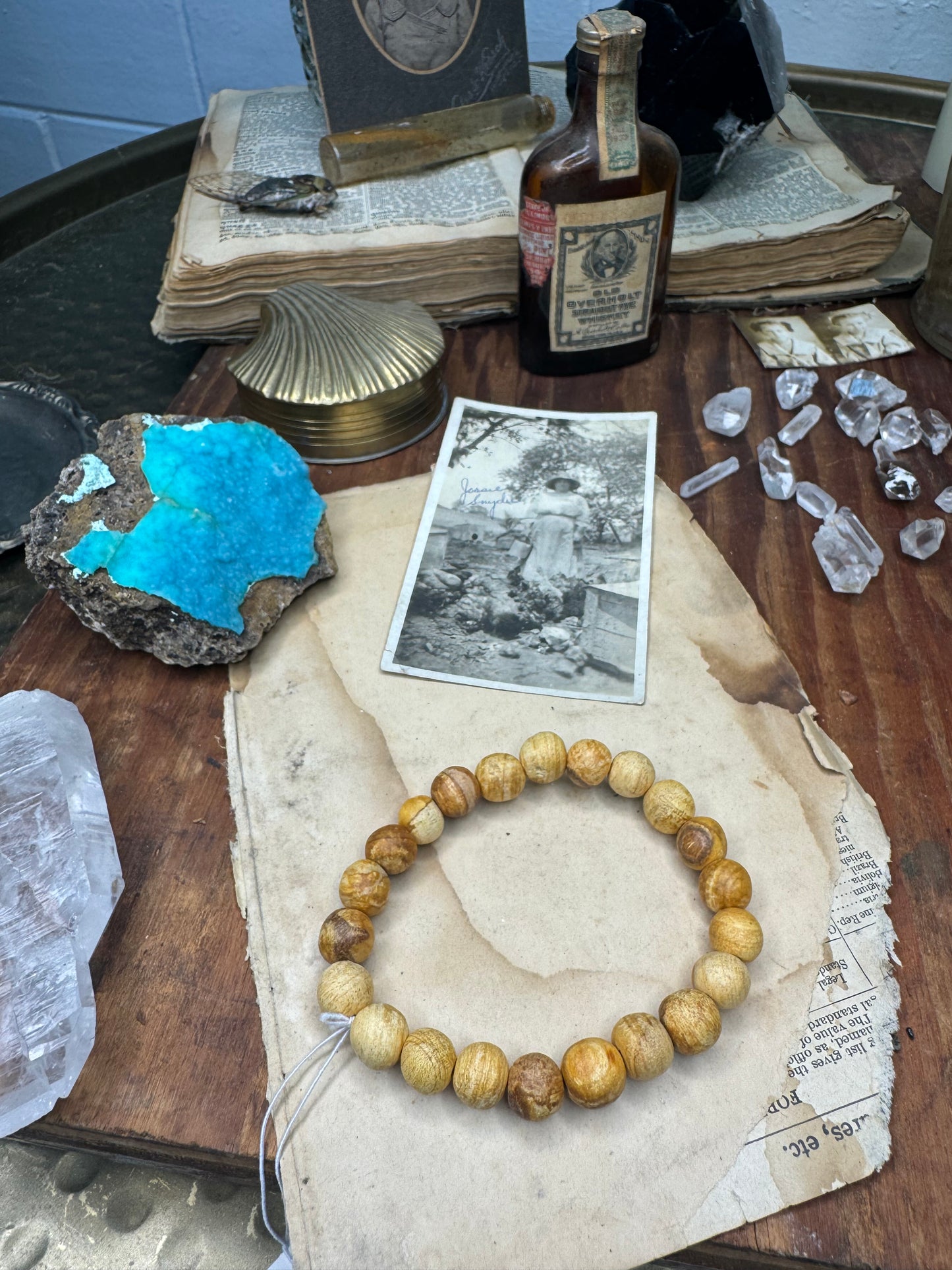 Palo Santo Wood Bead Bracelet