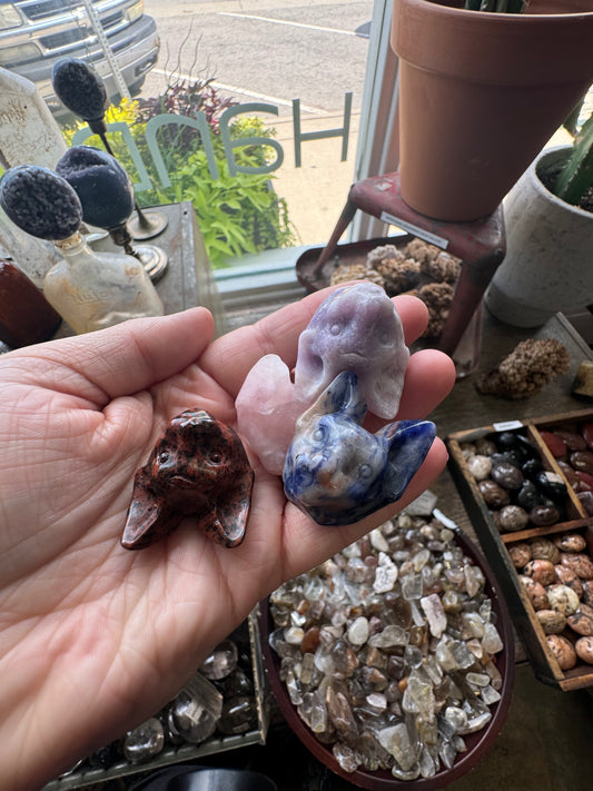 Crystal Cat Head