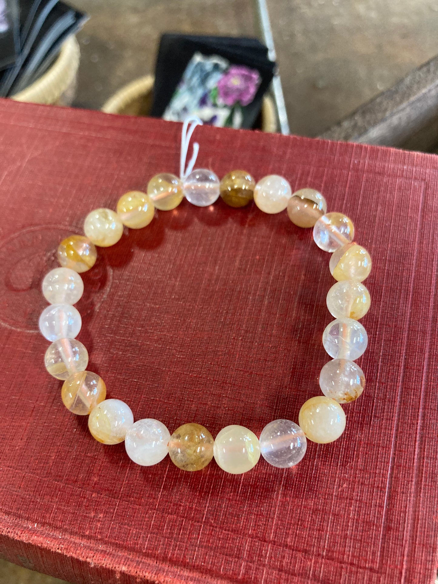 Hand beaded Crystal Bracelets