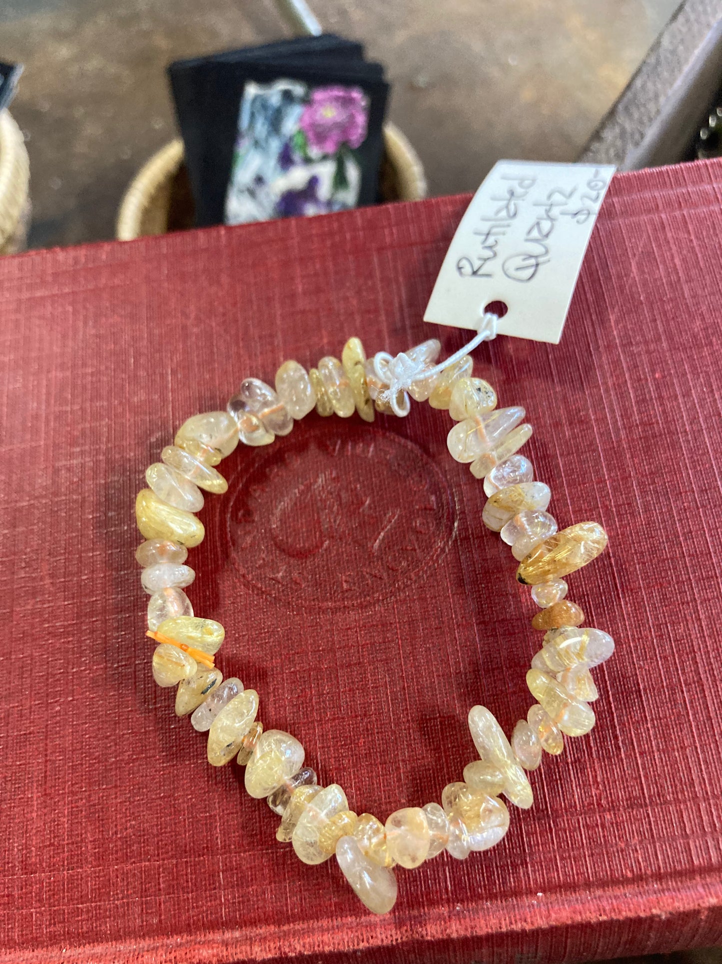 Hand beaded Crystal Bracelets