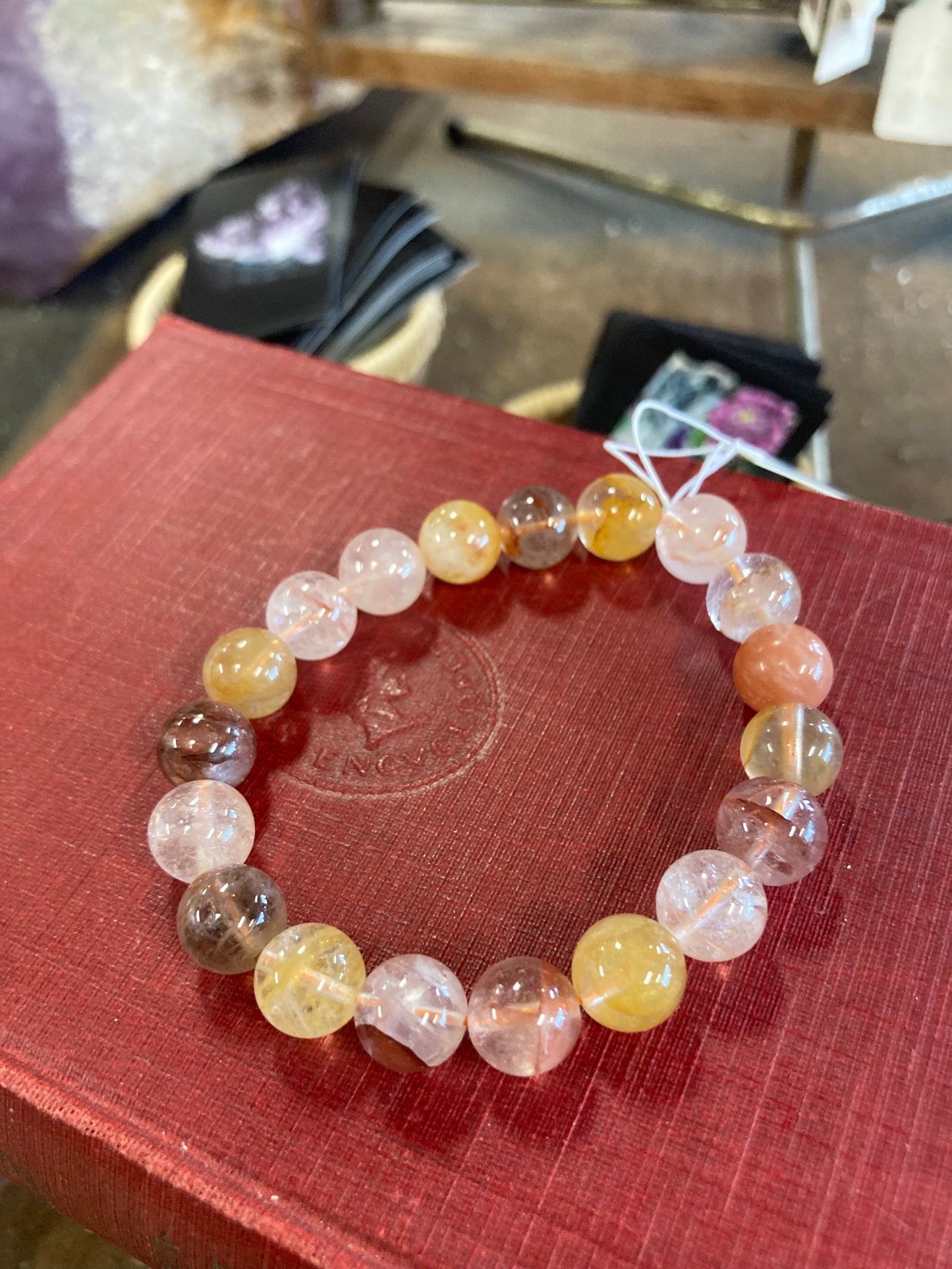 Hand beaded Crystal Bracelets