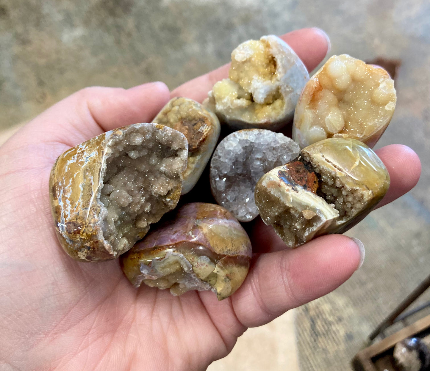 Druzy Agate