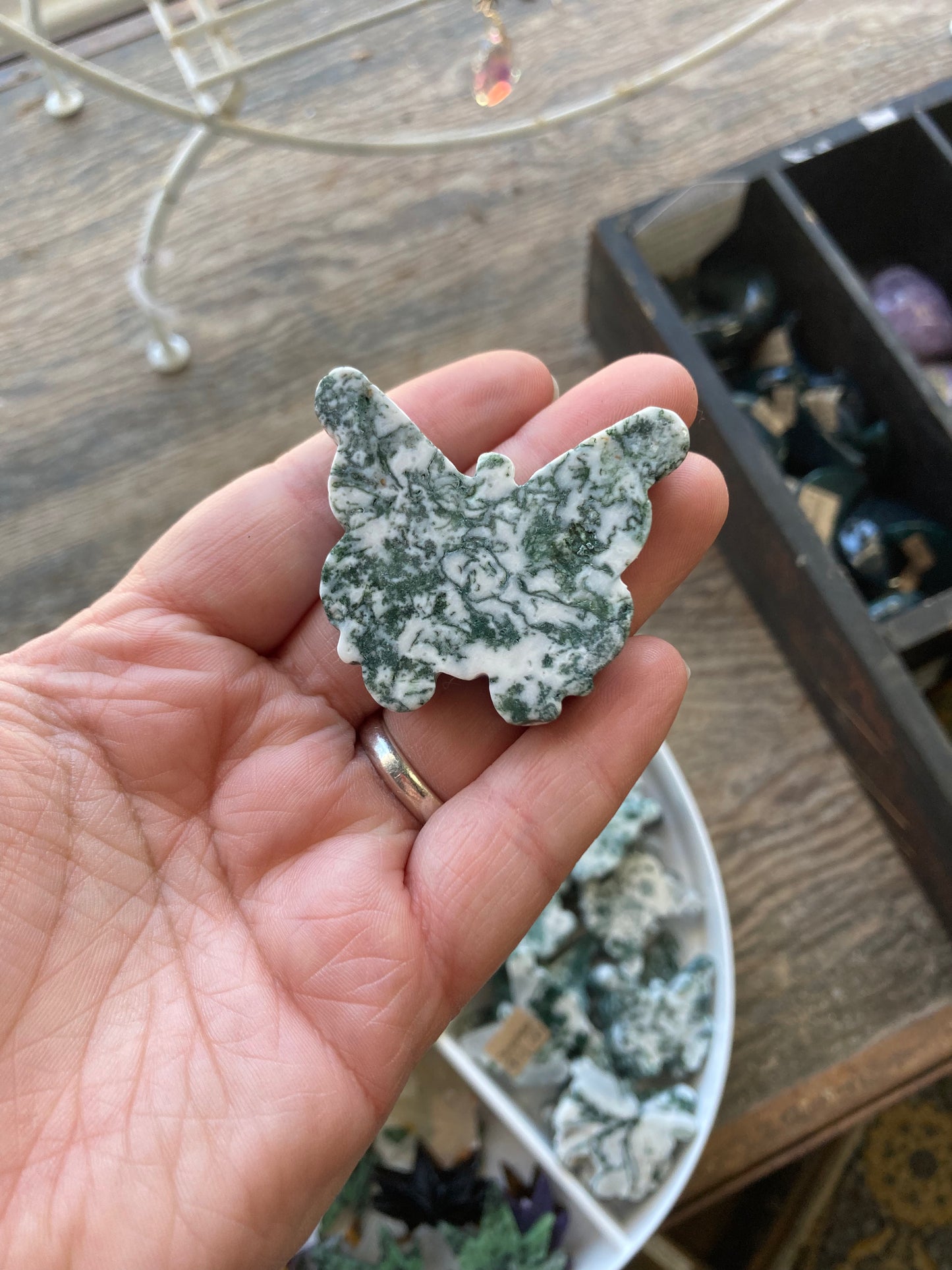 Tree Agate Butterfly