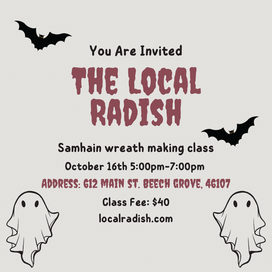 The Local Radish Hosts a DIY Samhain wreath Workshop