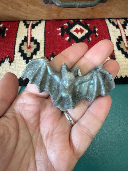 Crystal Carved Bats