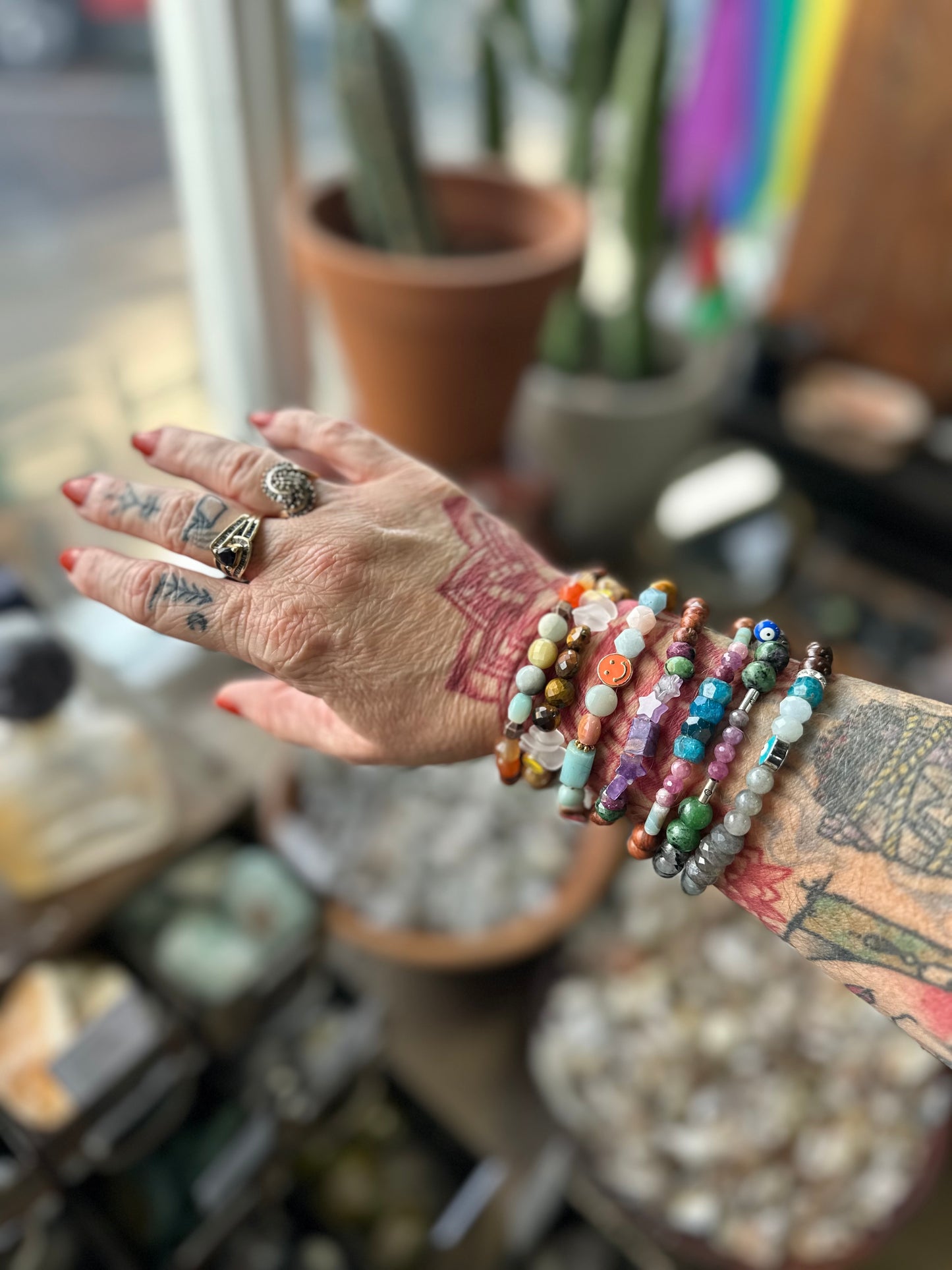 The Local Radish Hosts a DIY beaded crystal bracelet Workshop