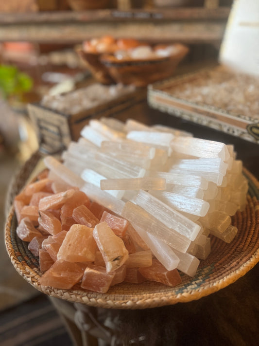 Selenite Wands