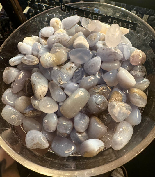 Blue Lace Agate Tumble