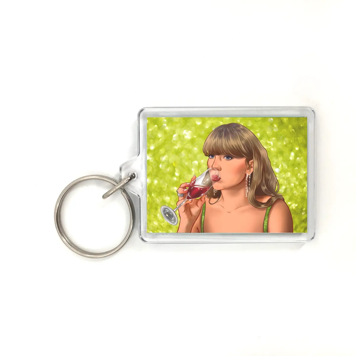 Taylor Swift Golden Globes Meme Keychain