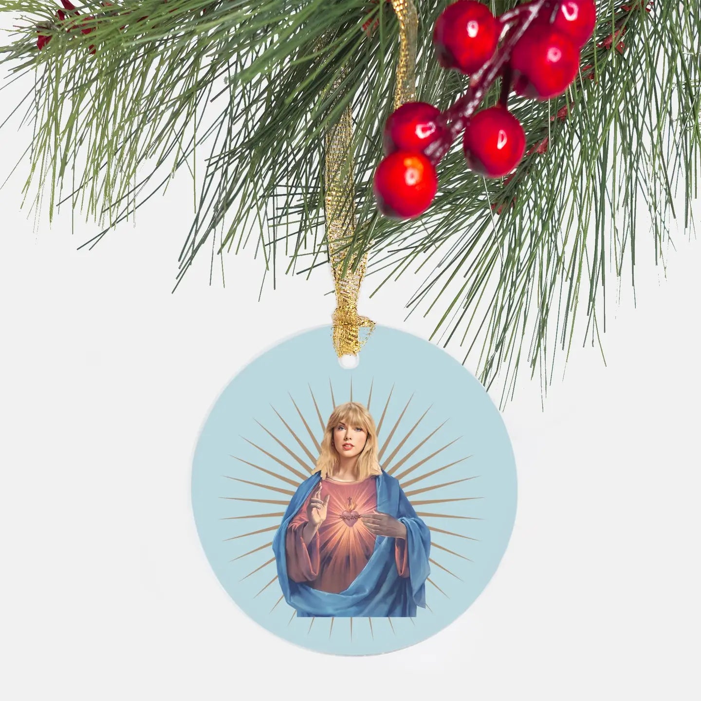 Taylor Swift Saint Ornament