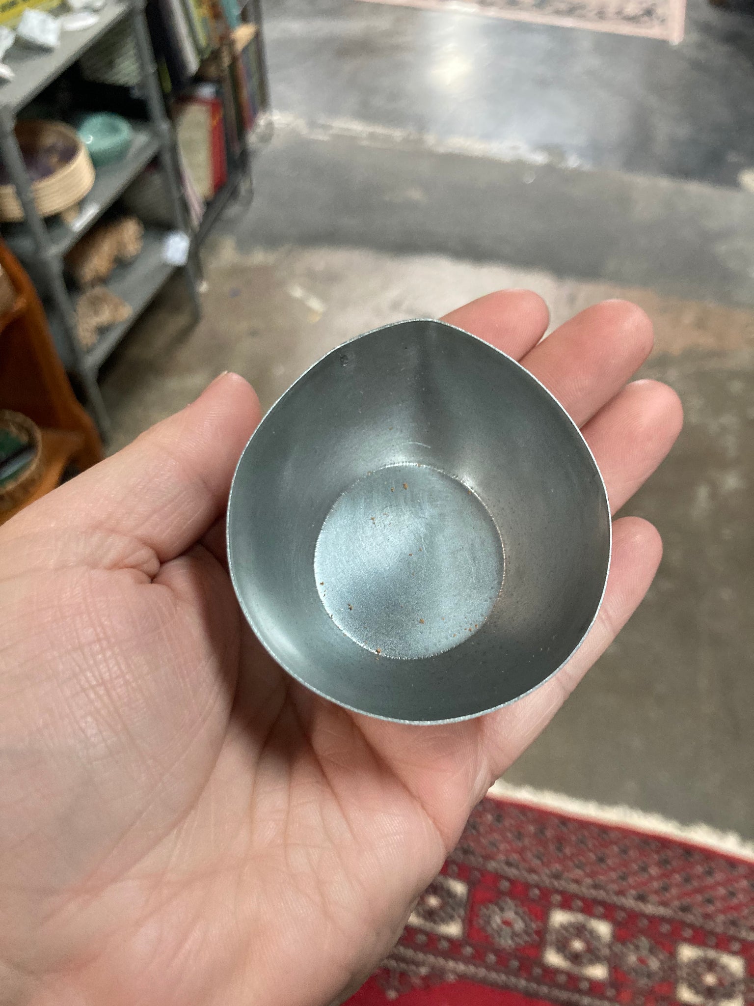Metal Cone Incense Holder