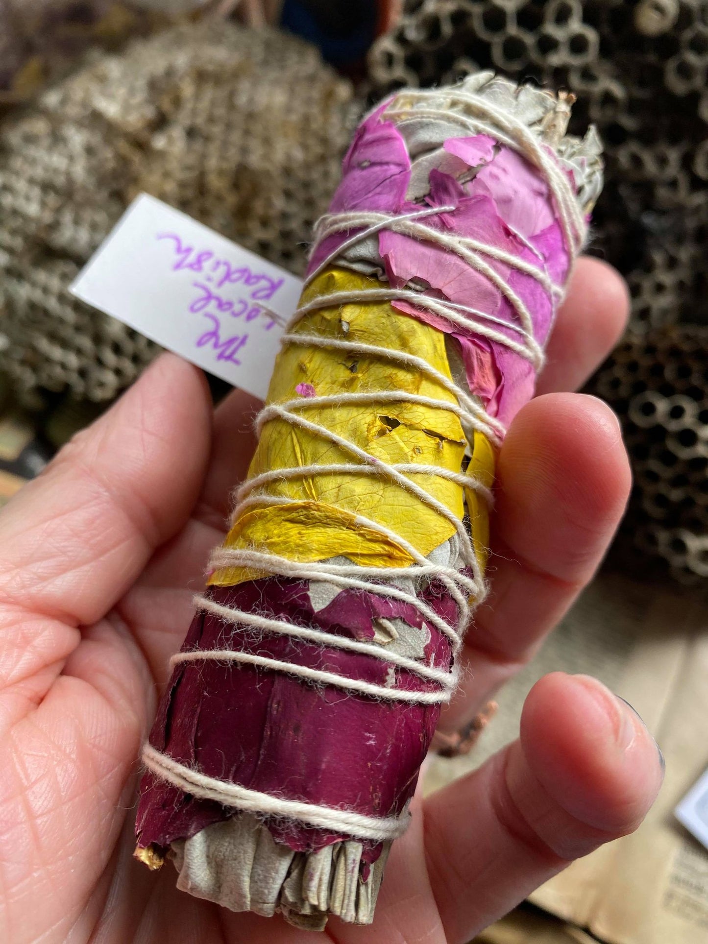 Rose with White Sage Bundle