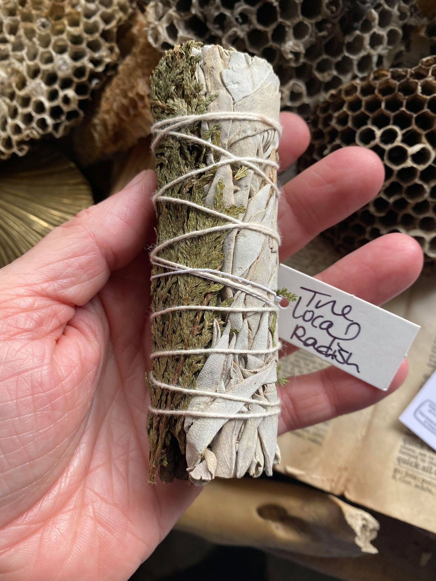 White Sage with Cedar Bundle