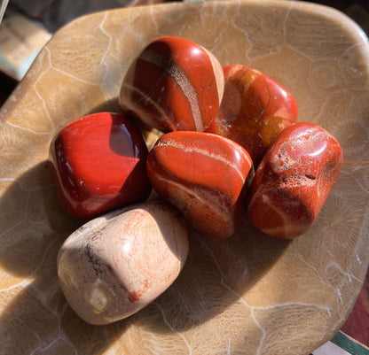 Brecciated Jasper Tumbles