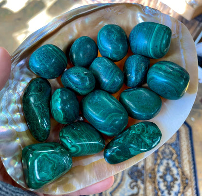 Malachite Tumbles