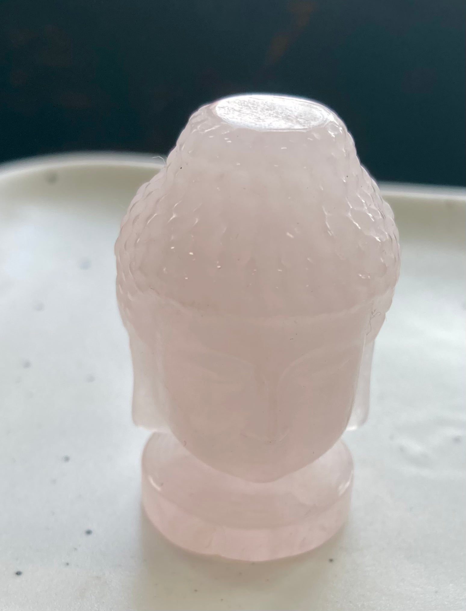 Mini Crystal Buddha Heads