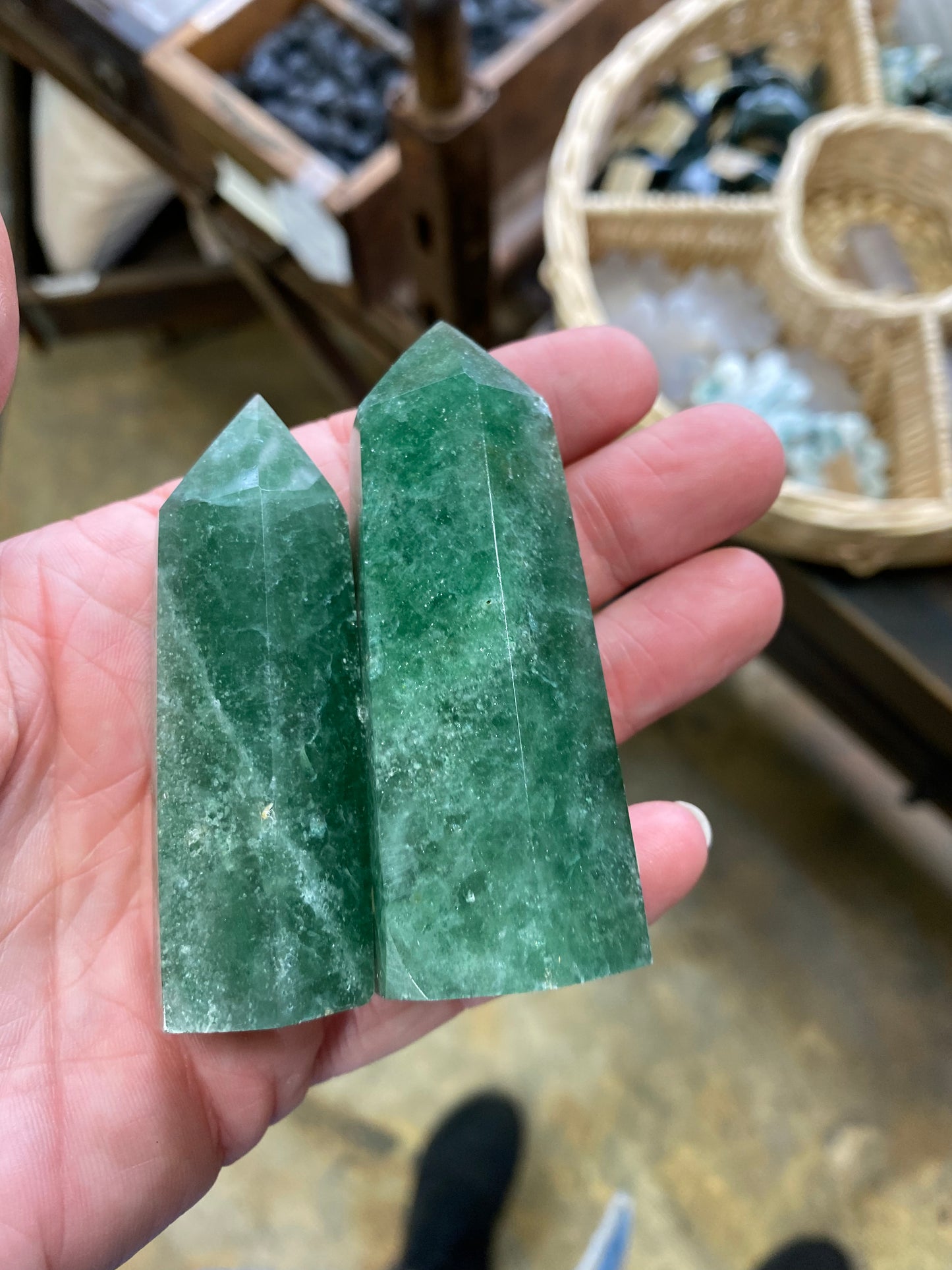 Green Strawberry Quartz