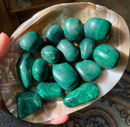 Malachite Tumbles