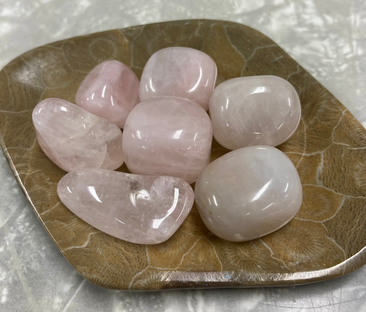 Rose Quartz Tumbles