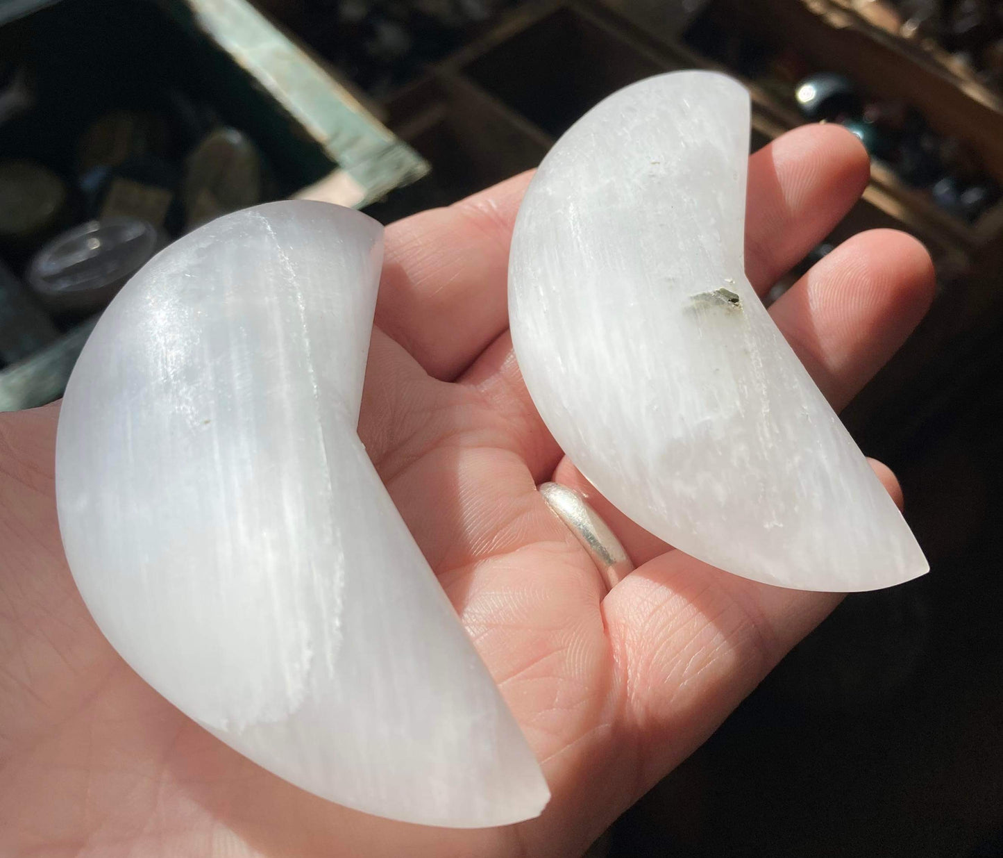 Selenite Moon