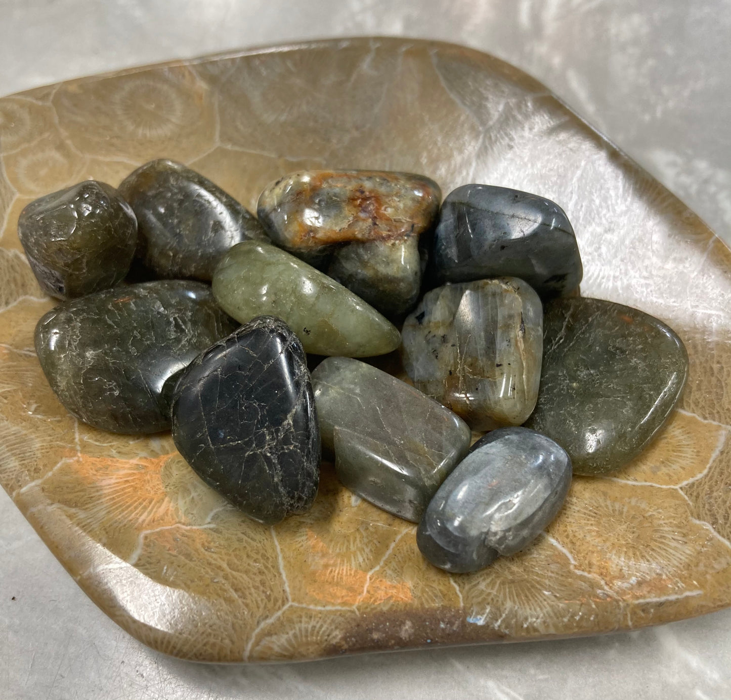 Small Labradorite Tumbles