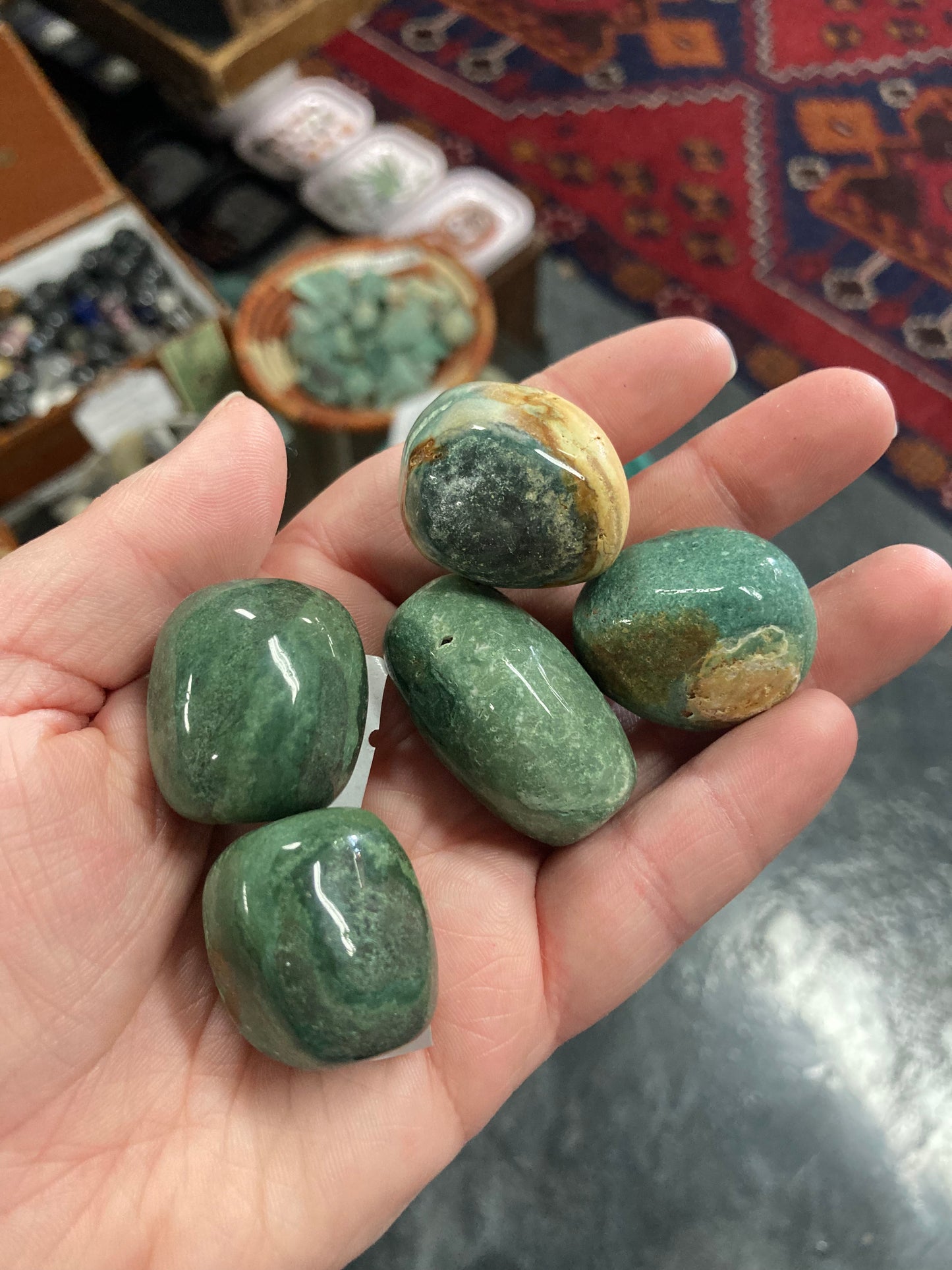 Green Polychrome Jasper