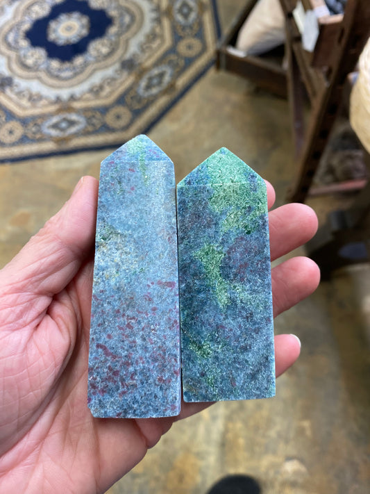 Ruby in Kyanite & Fuschite 2