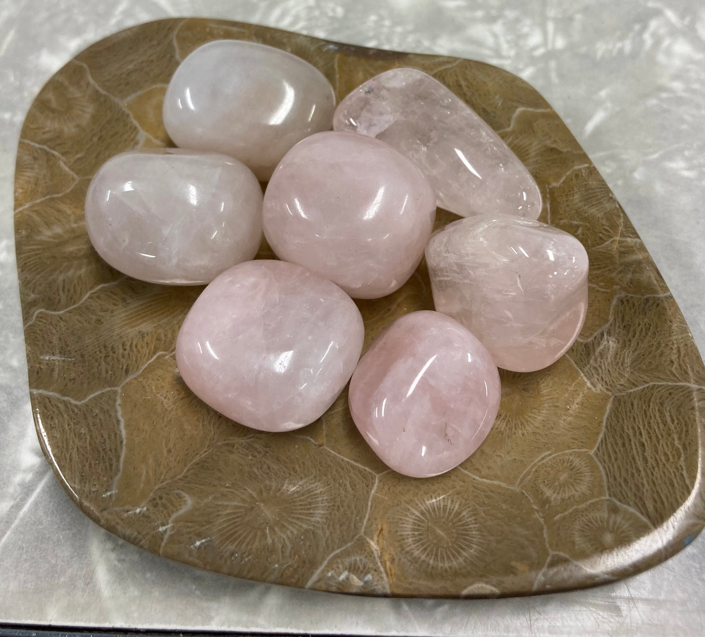 Rose Quartz Tumbles