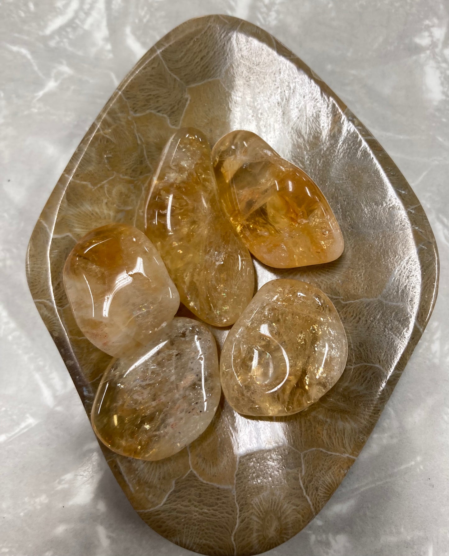 (Heat Treated) Citrine Tumbles