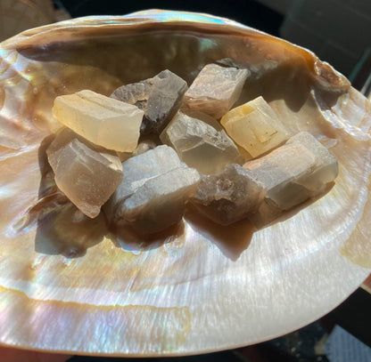 Raw Moonstone Chunks