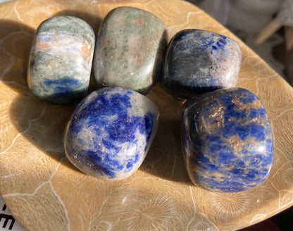 Sodalite Tumbles