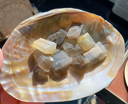 Raw Moonstone Chunks