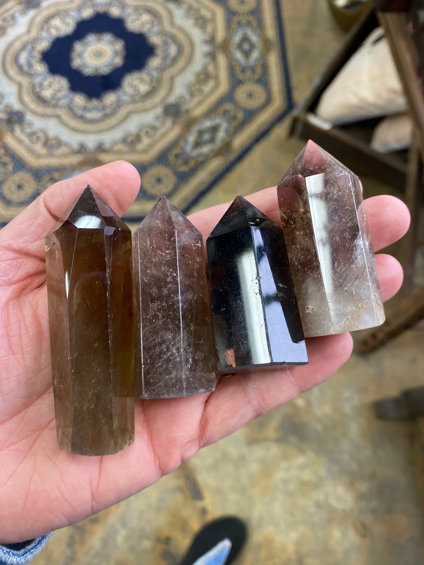 Smoky Quartz Tower