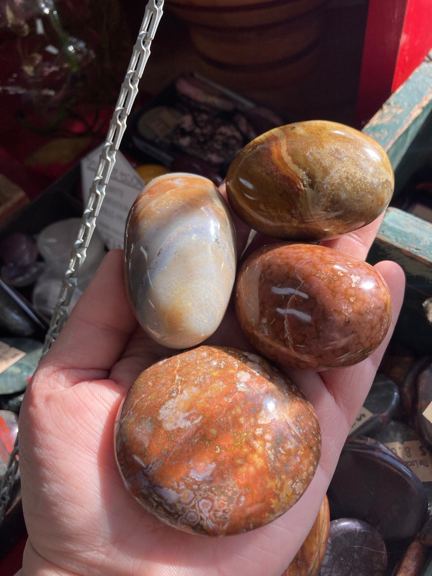 Ocean Jasper Palmstone