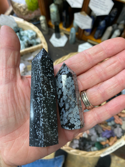 Snowflake Obsidian Tower