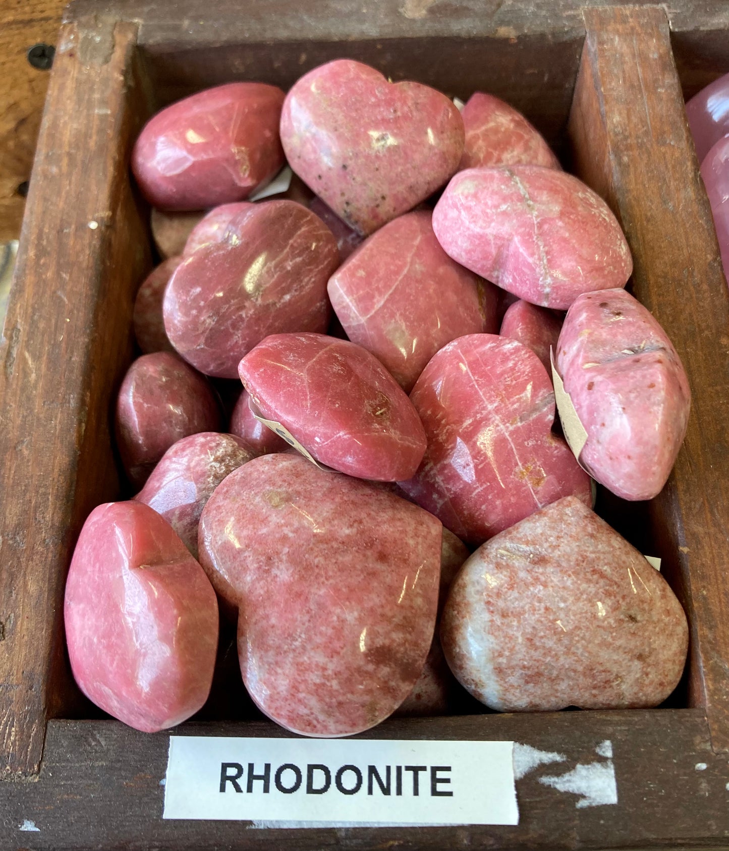 Rhodonite Heart