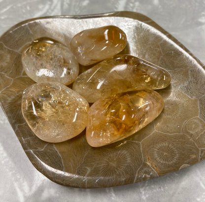 (Heat Treated) Citrine Tumbles