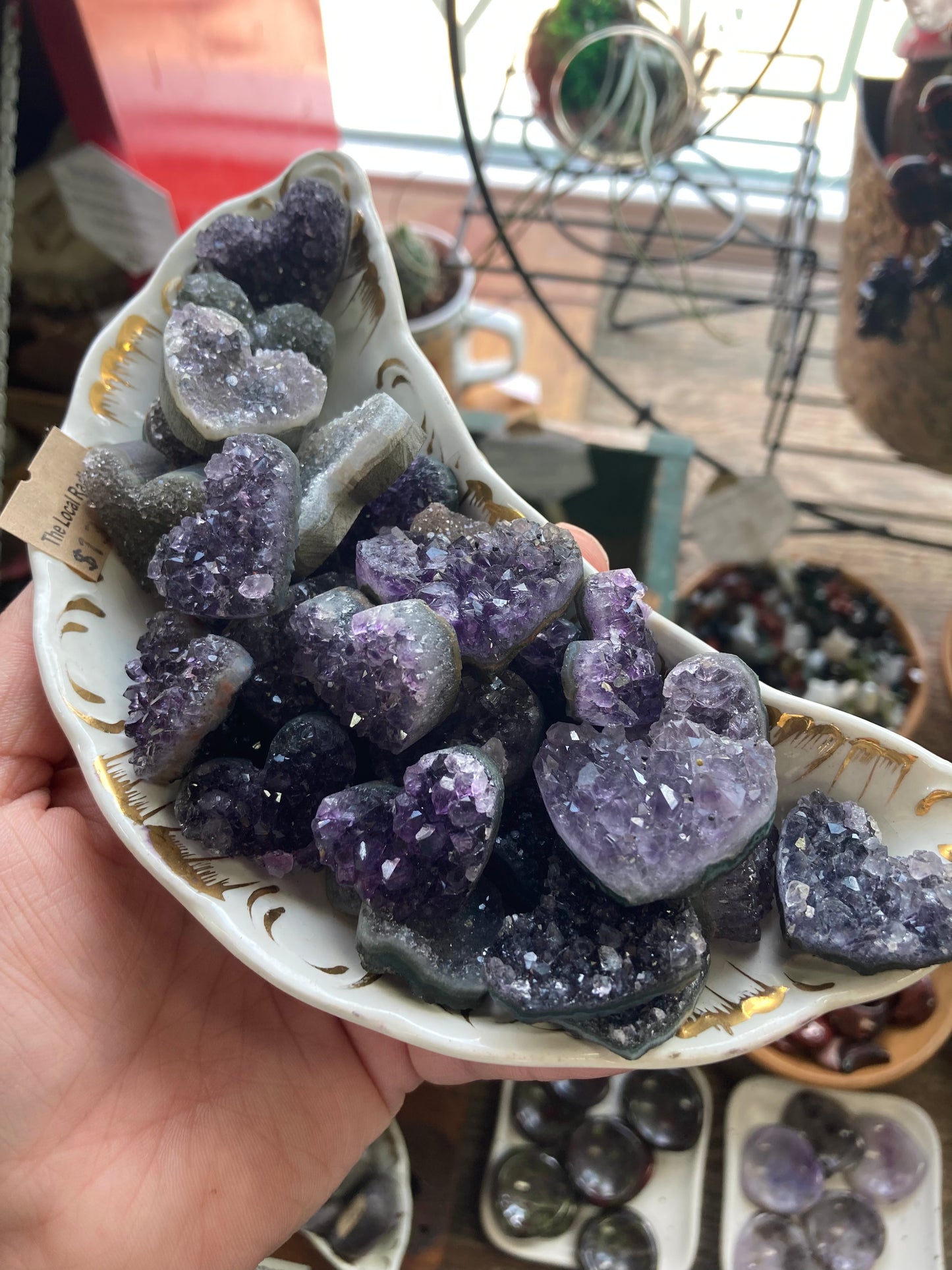 Amethyst Hearts