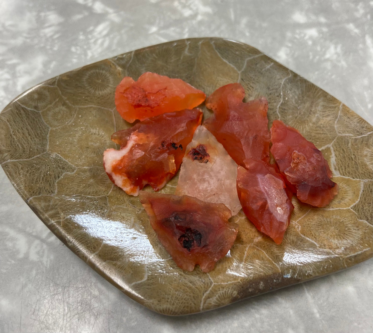 Carnelian Arrowheads