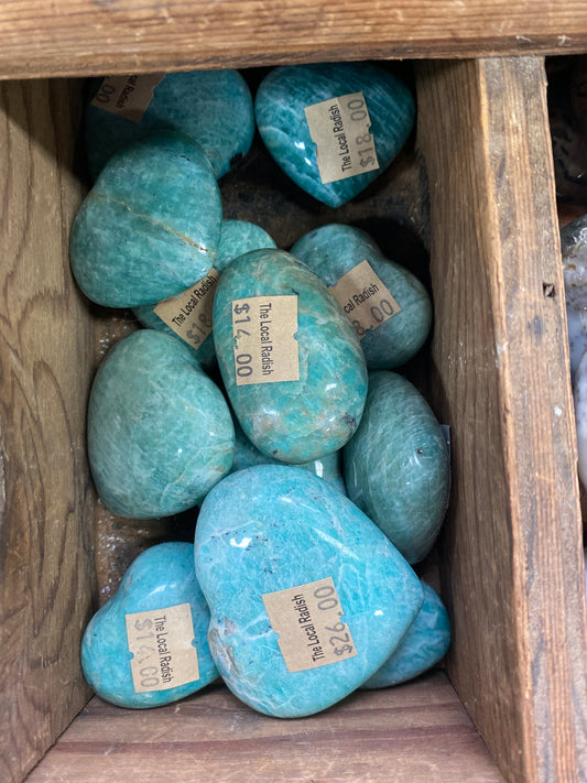 Amazonite Palmstones