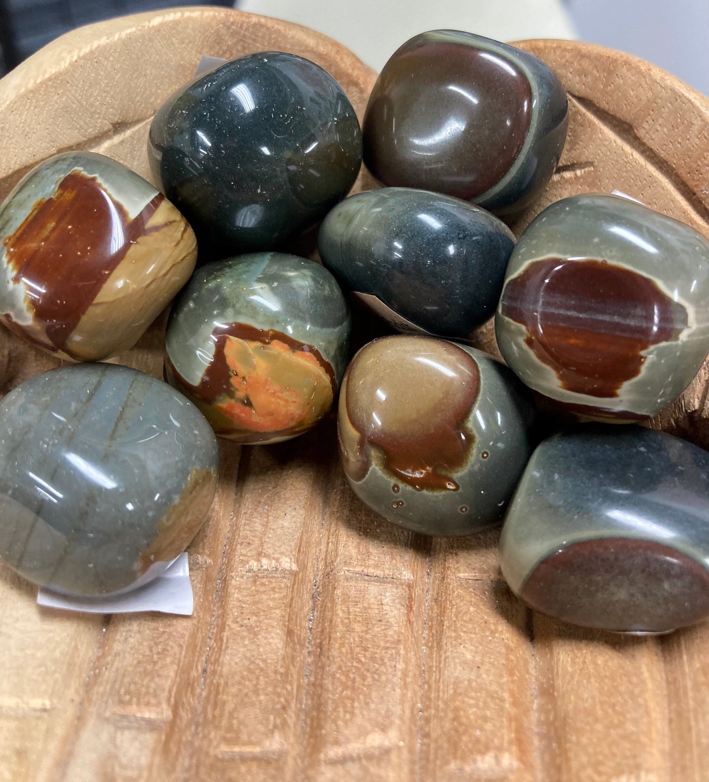 Polychrome Jasper Tumbles