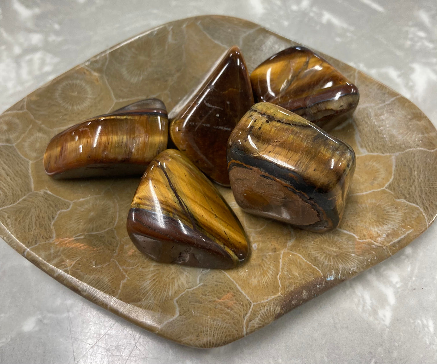 Tigers Eye Tumbles