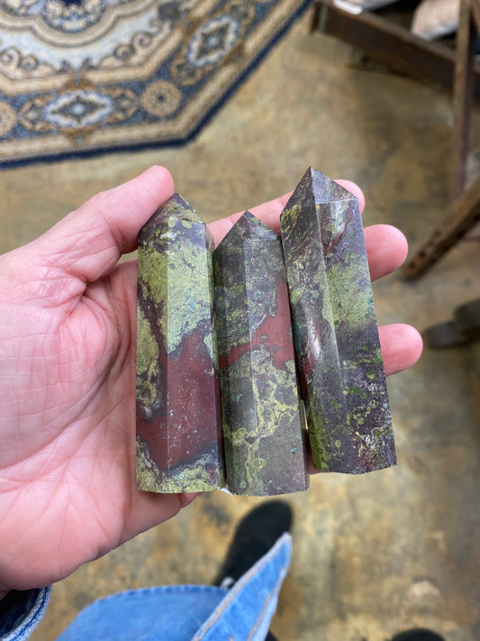 Dragons Blood Jasper Tower